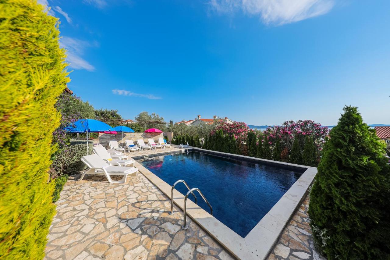 Luton Apartment Zadar Kozino Heating Pool & Jacuzzi Екстериор снимка